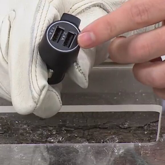 COPY - iDeaPLAY Vehicle 3 in 1 Emergency Tool w/Matching Cable Black - Picture 2 of 5